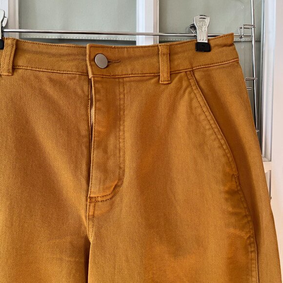 Everlane The Utility Barrel Pant - Golden Brown - 4 Regular - Picture 2 of 7